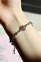 Silver Color Elevator Stone Clover Rosavine Bracelet - 3