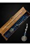 Name Detailed Petrol Blue Silver Tasseled Fire Amber Prayer Beads