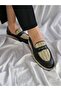New Season Genuine Leather Straw Women's Loafer – Comfortable and Stylish - 4