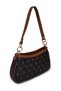Brown Baguette Women's Hand and Shoulder Bag