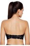 Women’s/Girl’s Fashionable Lace Tube Bra Strapless Padded Seamless Hook Closure Bra, Fr - 2