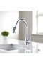 Spiral Faucet Chrome Color Pressure and Tazzik Adjustable Sink Fixture 5 Years Warranty - 4