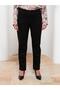 Women's Standard Fit Straight Pocket Detailed Trousers with Elastic Waist (W2) - 4