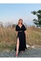 Muslin Rope Knit Detailed Cut Out Dress - 6