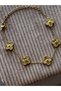 Ilish Clover Steel Bracelet Gold - 2