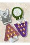 Hand Knitted 4-Piece Mixed Fiber Set Dowry Fiber Daily Fiber - 3