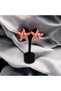 Ceramic Looking Starfish Brand Model Earrings - 2