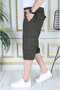 Men's Bermuda Shorts Long Capri Cargo with Pockets Long Capri Knee High Waist - 2