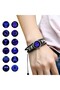 Shining Aries, Adjustable Faux Leather Bracelet, Suitable for Both Men and Women - 7