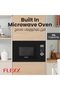 Built-in Microwave Oven, 25L, 900W, Grill Function, 8 Auto Menus, Touch Control, Black - 3