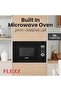 Built-in Microwave Oven, 25L, 900W, Grill Function, 8 Auto Menus, Touch Control, Black - 4