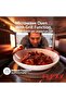 Built-in Microwave Oven, 25L, 900W, Grill Function, 8 Auto Menus, Touch Control, Black - 8