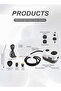Steam Cleaner, 2500 W, 3 Bar Steam Pressure, 1.1L, 6 Steam Settings, TC-SC-001 - 8