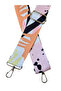Polyester Column Adjustable Bag Handle - Phone Strap (120 cm) Brush Pattern - 3