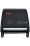 Manual Auto-Cut Tissue Dispenser – Hands-Free Wall-Mount Roll Paper Dispenser - Black - 2