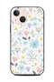 غطاء حماية لهاتف Apple iPhone 13 Mini بنقشة زهور مختلفة