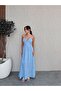 Scalloped Dress with Back Tie - 6