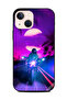 غطاء حماية لهاتف Apple iPhone 13 Mini Biker Leaving Moon Behind