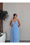 Scalloped Dress with Back Tie - 2
