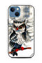 غطاء حماية لهاتف Apple iPhone 13 بتصميم رسم بومة