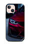 غطاء حماية لهاتف Apple iPhone 13 Mini أحمر وبني سيارة