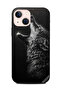 غطاء حماية لهاتف Apple iPhone 13 Mini - رسم الذئب