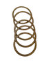 طقم بكرة خام MDF بدون براغي بقطر 30 سم مكون من 5 قطع لحياكة Dream Catcher وMacrame