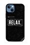 غطاء حماية لجهاز Apple iPhone 13 Note To Self Relax