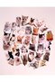 33Pcs Funny Cat Sticker Set Bullet Journal Agenda Phone Tablet Laptop Cats Sticker Decal