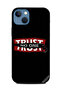 غطاء حماية لجهاز Apple iPhone 13 - لا تثق بأحد