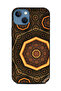 Protective Case Cover For Apple iPhone 13 Hexagon Design Pattern