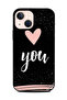غطاء حماية لهاتف Apple iPhone 13 Mini Love You