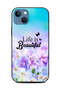 غطاء حماية لهاتف Apple iPhone 13 - الحياة جميلة