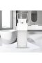 1000ml Elbow Push Manual Soap Dispenser – Wall Mounted Aluminum Alloy Touch-Free Arm Lever - 4