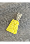 Bohemian Style Handmade Yellow Raffia Earrings - 3