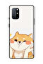 غطاء حماية لهاتف OnePlus 8T مع صورة قطة محبة أثناء حملها من الشيكات