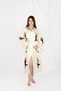 Muslin Kimono 100% Cotton Life and Lotus Printed Patterned Bathrobe Kaftan Dressing Gown - 2