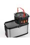Stainless Steel 25l Household Hand-free Rotary Double Drive Mop Bucket – Spin Mop System - 3