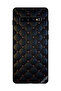 Protective Case Cover For Samsung Galaxy S10 Plus Stappers On Black Cloth Pattern