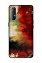 غطاء حماية لهاتف OPPO Reno 3 Pro مع خلفية فنية