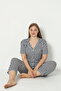 Summer Buttoned Large Size Home Wear - 3