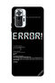 غطاء حماية لهاتف شاومي ريدمي نوت 10 برو 4G Error