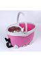 AKC 360° Spin Magic Mop with Stainless Steel Twisted Pole & Detachable Microfiber Mop Head – Easy - 5