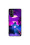 غطاء حماية لهاتف Honor 30 Pro، راكب الدراجة النارية يترك القمر خلفه