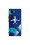 غطاء حماية لهاتف Honor 60 Pro بتصميم طائرة تحلق