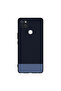 غطاء حماية لهاتف Honor Play 5T بنقشة أشكال منقطة باللون الأزرق
