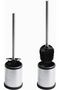 Stainless Steel Toilet Brush with Lid Holder – Durable Bathroom Toilet Brush with Strong Bristles