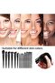 BS-MALL Makeup Brush Set 18Pcs Premium Synthetic Foundation Powder Concealers Eye Shadows Black - 4