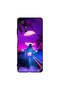 غطاء حماية لهاتف Poco M4 Pro Biker Leaving Moon Behind