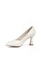 6002 Women's Genuine Leather 6.5 cm Goblet Heeled Closed Stiletto - 4